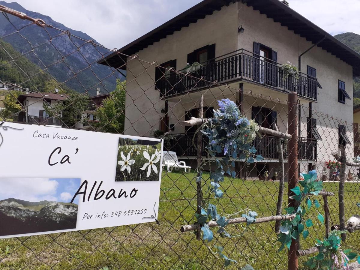 Ca' Albano Leilighet Mezzolago Eksteriør bilde